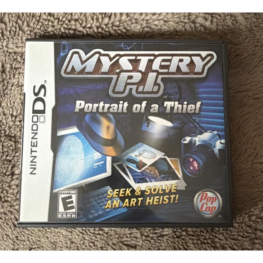 Mystery P.I.: Portrait Of A Thief - Nintendo‎ DS Game